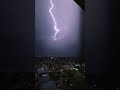 #viral  ⚡️Increíble⚡️La tormenta eléctrica del martes dejó imágenes impresionantes  #shorts #world