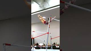 Kayla DiCello Slow Motion Uneven Bars Winter Cup 2024  Senior Women Gymnastics #shorts Part 4 of 5