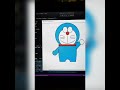 doremon Turtle Graphics #python #programming #turtle #turtlegraphics #doremon #shorts