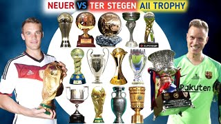 Manuel Neuer Vs Marc-André Ter Stegen All Trophy | Marc-André Ter Stegen Vs Manual Neuer All Trophy