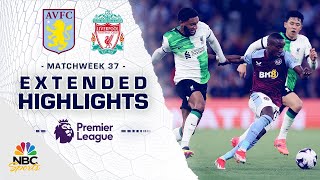 Aston Villa v. Liverpool | PREMIER LEAGUE HIGHLIGHTS | 5/13/2024 | NBC Sports