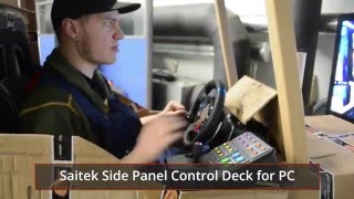 "Keijo", traktori ja Saitek Side Panel Control Deck for PC (unboxing)