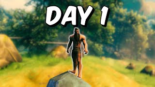 🔴 100 Days of Hardcore Valheim - Day 1!