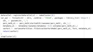 How to parallel processing in R programming using foreach function on list or vectors and plot
