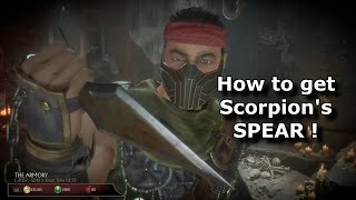 MK11 Krypt - How to get Scorpion's spear