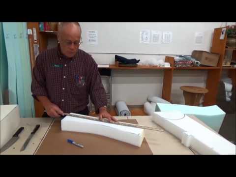 Upholstery Basics: How To Cut Foam...With a Bread Knife! Upholstery Basics: How To Cut Foam...With a Bread Knife!