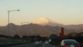 東名からみる富士山