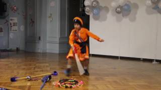 GATKA DURING  TALENT HUNT  2016 BY JASVED SINGH @ PS 90, NEW YORK, USA