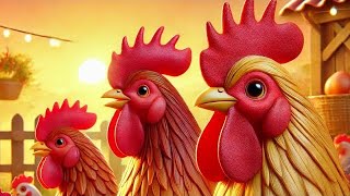 チキンウィング ダダダ！🐔🎶 | 楽しいダンスうた | こどもの童謡