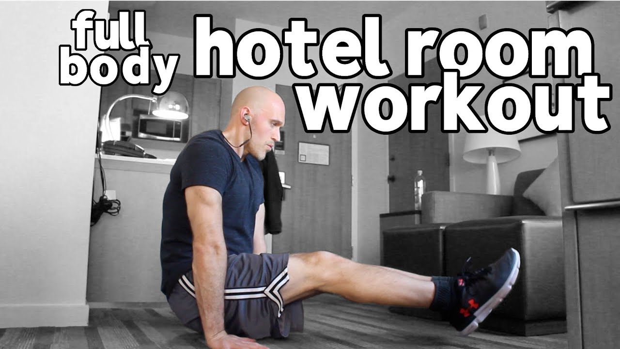 Full-Body Hotel Room Workout | Stay Fit While Traveling! - YouTube