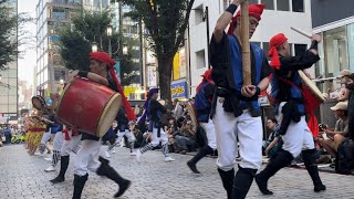 新宿エイサー祭り2023@モア4番街　【東京中野区新風エイサー】