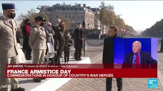France Armistice day: commemorations in honour of country's war heroes • FRANCE 24 English