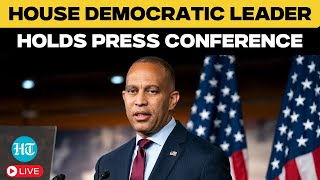 LIVE: House Democratic Leader Hakeem Jeffries Gives Press Conference | Biden | Trump | US News