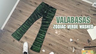 Valabasas Stack Jeans Review | Zodiac Verde Green