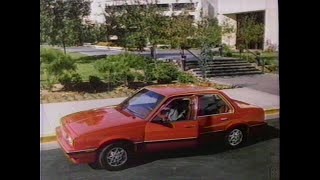 1985 Chevy Cavalier Car Commercial