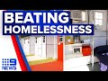 Los Angeles’ tiny homes community opens up | 9 News Australia