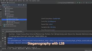 Mastering Python for Networking and Security - Second Edition | 14. Cryptography and Steganography