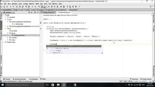 Basic ListView Example for Android Studio