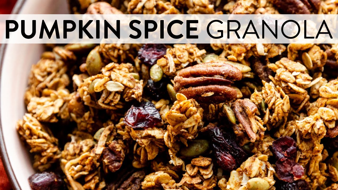 Pumpkin Spice Granola | Sally's Baking Recipes - YouTube