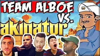 THE AKINATOR VS. TEAM ALBOE!!