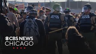 Several arrested as protesters, police clash outside Broadview ICE facility during faith vigil