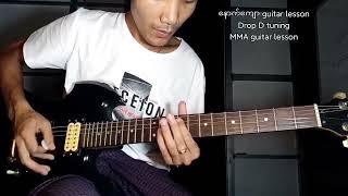 နောက်ကျော guitar lesson ...#idiots