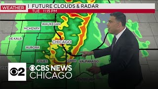 Severe storm systems to cover Chicago