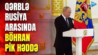 Putindən Qərbə Ukrayna mesajı: Rusiya lideri müharibədə ABŞ-ni günahlandırdı