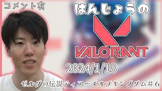 はんじょう（valoパート）『ゼルダの伝説ティアーズオブキングダム＃６』【2024/1/18】