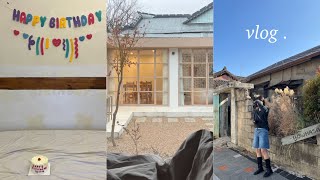 vlog . 일상 브이로그 . 1박 2일 전주여행 브이로그 •• . 전주 숙소 추천 . 전주 카페 투어 . 근데 이제 울산 경주 당일치기 여행코스를 곁들인 😶‍🌫️ ..