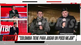 ESPN F90 COLOMBIA 12/11/21 BRASIL 1-0 COLOMBIA NO TENEMOS GOL  RUEDA Y HORRORES  ANÁLISIS CALIENTE