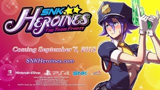 SNK HEROINES Tag Team Frenzy  LOVE HEART『SNKヒロインズ 』Tag Team Frenzy 「ラブ・ハート」Reporting for Duty!