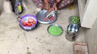 pak village vlog | murghiyon ke  liye geho taws fry| and aalo biryani recipe