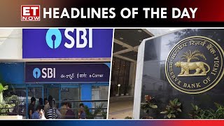 To Control Inflation RBI Hikes Repo Rate, SBI To Release Q1 Results | Top Headlines