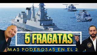 Las 5 Fragatas Mas Poderosas del 2024