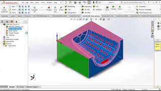 Hướng dẫn gia công thô lòng khuôn bằng SolidCAM căn bản