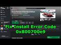 Fix Forza Horizon 6 Not Installing Error Code 0x800700e9 On Xbox App On Windows 11/10