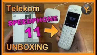 Unboxing/First Look: Telekom Speedphone 11 | DECT Schnurlostelefon für Speedport etc