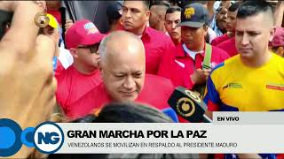 GV Noticias de Venezuela | Diosdado Cabello: Gran Marcha por la Paz