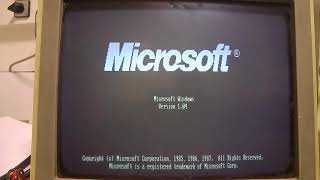 Windows1 (1985) PC XT Hercules