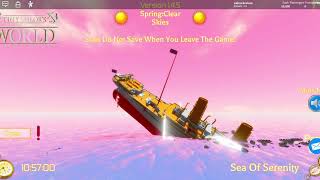 It S Gonna Hit Roblox Lil Ships Beta - titanic with mcframe 2 split roblox