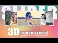 Responsive Touch Slider with HTML  CSS & jQuery || 3D Responsive Slider  2019