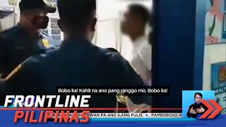 Lalaking inaresto dahil nag-eskandalo, minura at sinigawan pa ang ilang pulis