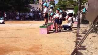 2011年10月2日 林神社保育園 運動会 竹馬