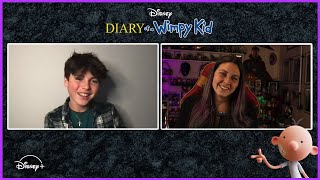 Diary of a Wimpy Kid BRADY NOON Interview (Animated Disney+ Movie)