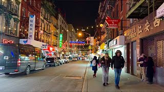 New York LIVE From Manhattan Monday Night Walk (13 January 2025)