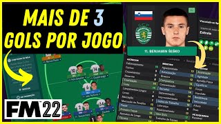 Com ESSA TÁTICA ele fez 74 GOLS em 22 JOGOS! | Análise de save #02