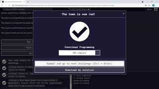 Functional Programming (21/24) | Apply Functional Programming to Convert Strings to URL Slugs | fcc