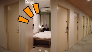 Amazing Private Capsule Room Experience in KYOTO😳