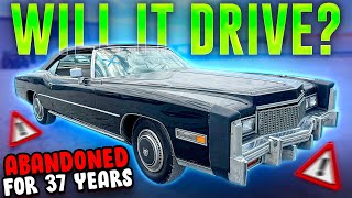 I Bought a 1976 Cadillac Eldorado for $4300 Abandoned for 37 Years! Will it Driv